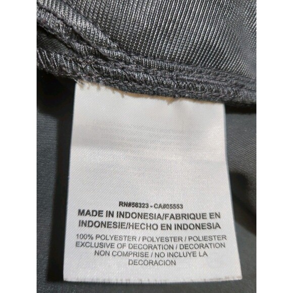 Nike Dri Fit Jacket Men Size Large Full Zip Gray/Black Pockets Swoosh Logo - Picture 8 of 11